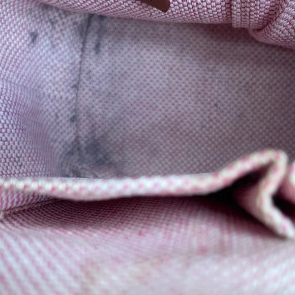 Y2K Dooney & Bourke Signature Canvas Small Tan Hobo BagMonogram Shoulder Bag - Picture 4 of 9